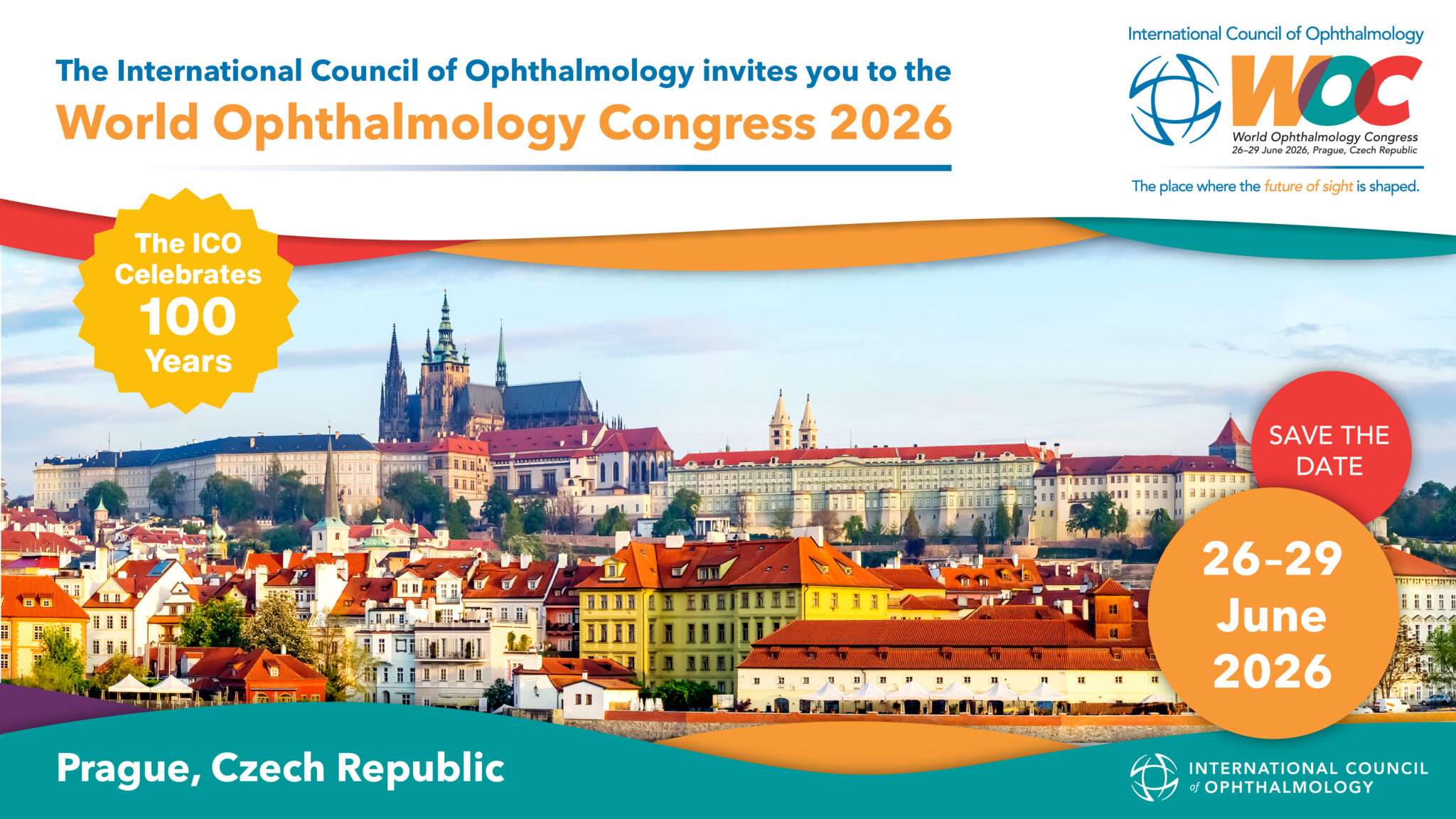 WOC - WORLD OPHTHALMOLOGY CONGRESS 2026 - Praga, Republica Checa